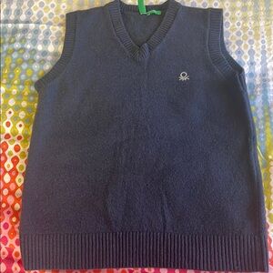 Boy’ Navy Sweater Vest